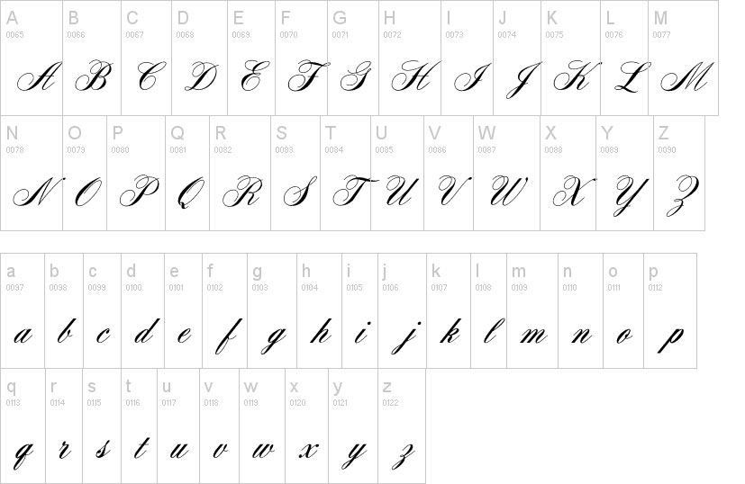 tatouage initiale calligraphie