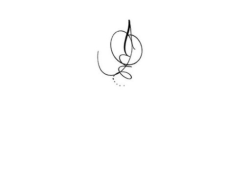 tatouage initiale d