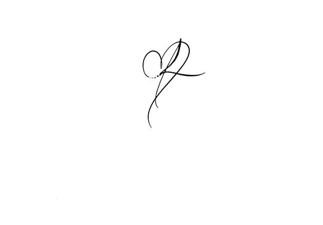 tatouage initiale r
