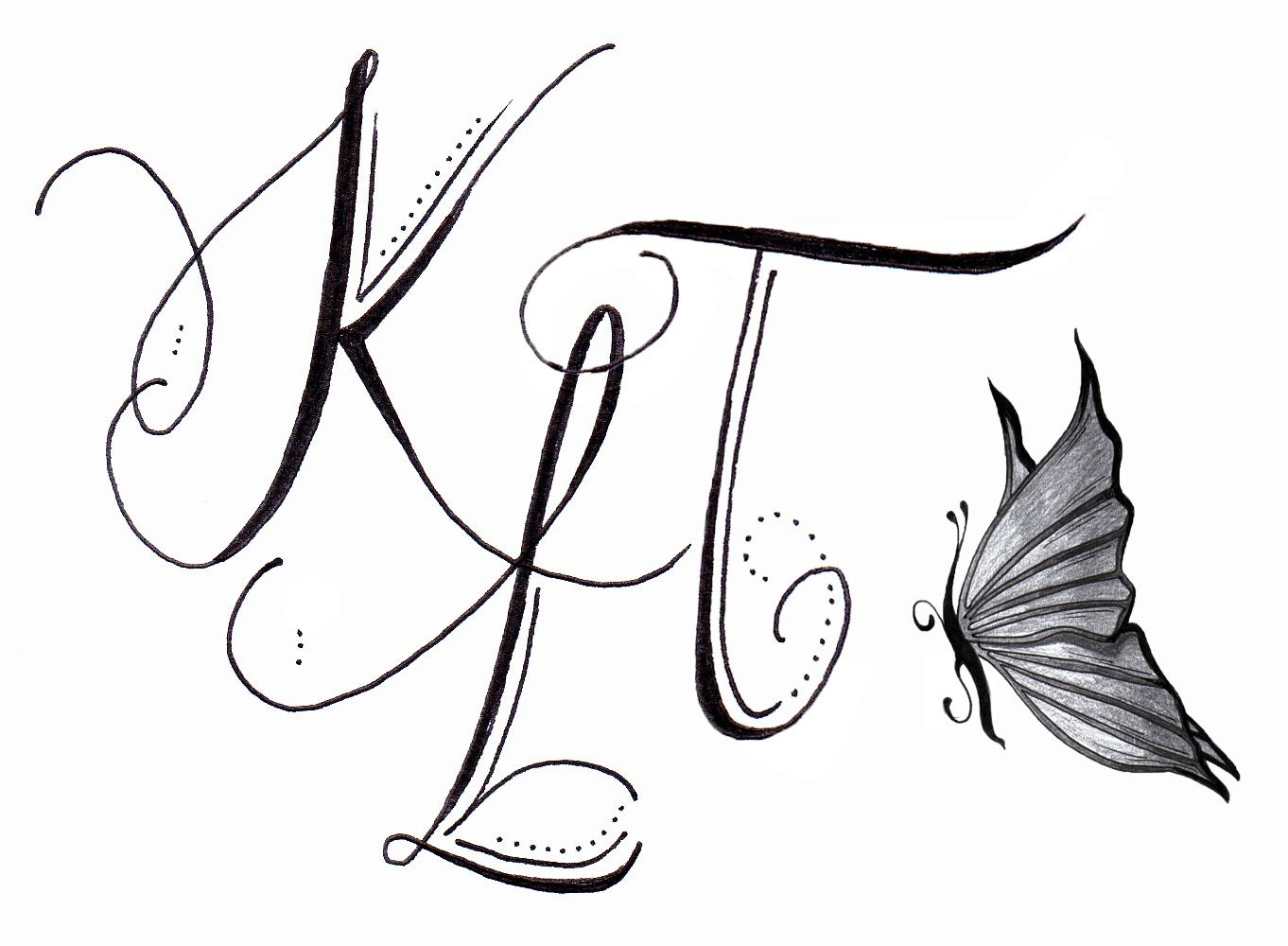 tatouage initiale t