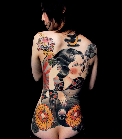 tatouage japonais ancien