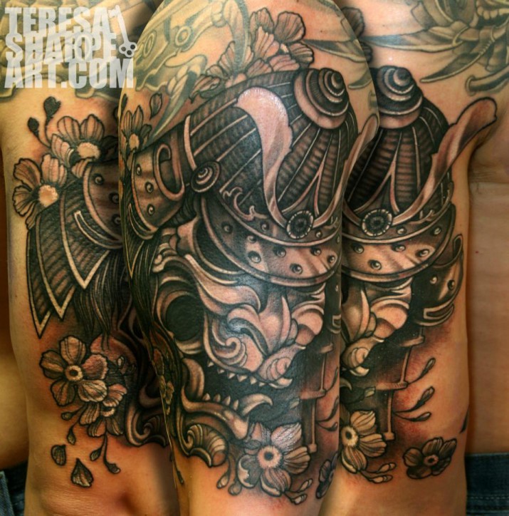 tatouage japonais démon