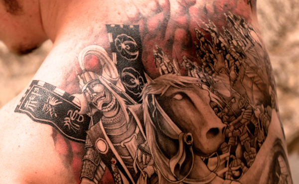 Tatouage japonais famille