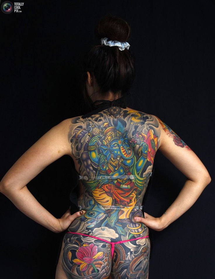 tatouage japonais femme dos