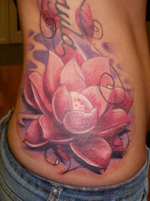tatouage japonais fleur de lotus