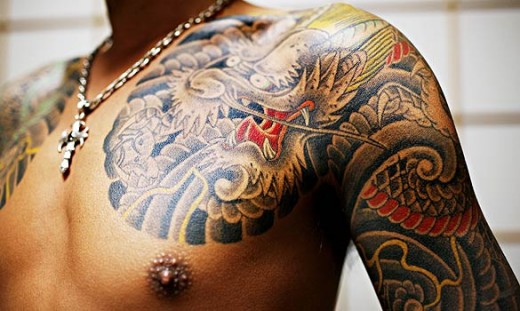 tatouage japonais homme