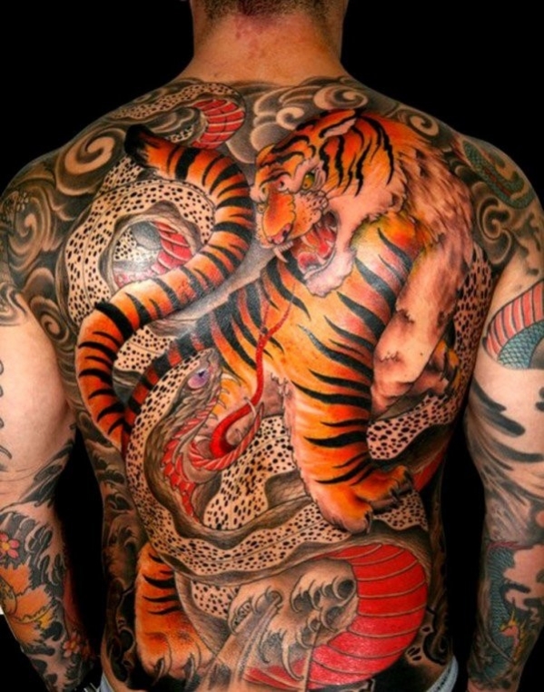 tatouage japonais homme