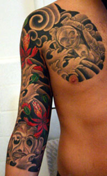 tatouage japonais homme