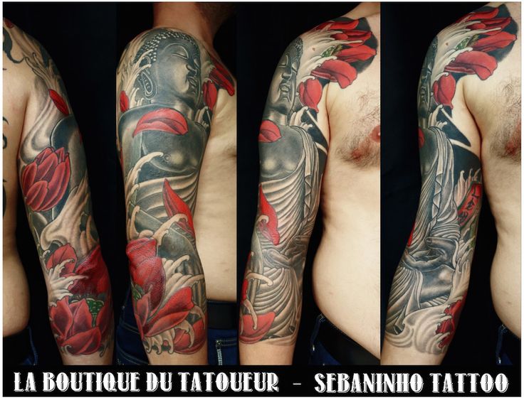 tatouage japonais homme bras