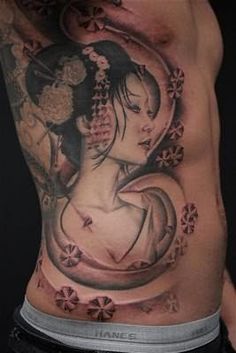 tatouage japonais katana