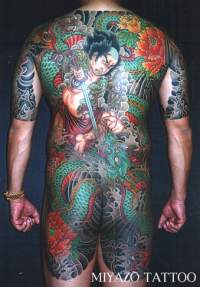 tatouage japonais les yakuza