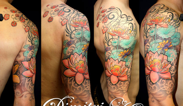 Tatouage japonais manga