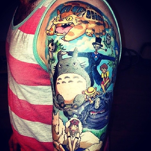 tatouage japonais manga