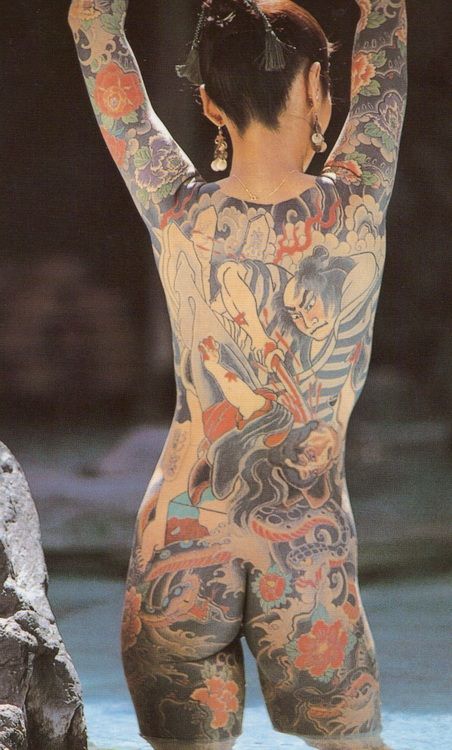 tatouage japonais moderne
