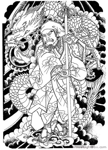 Tatouage japonais motif