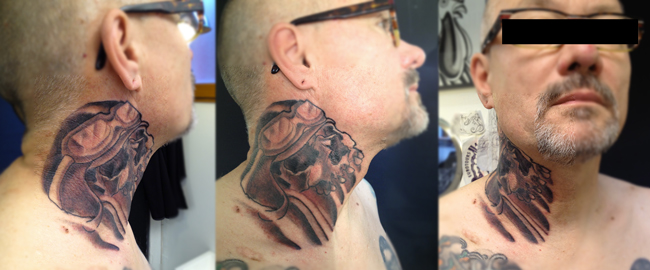 tatouage japonais nuque