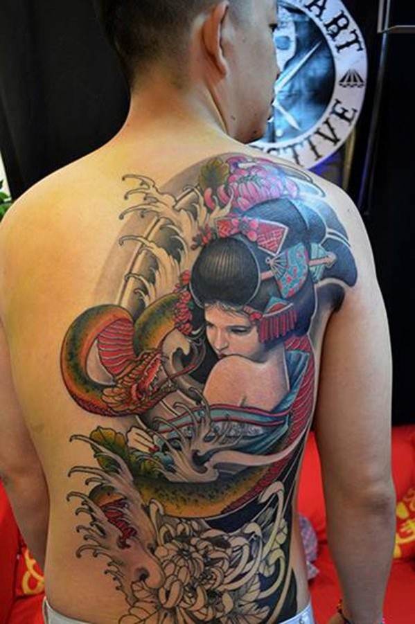 tatouage japonais origine