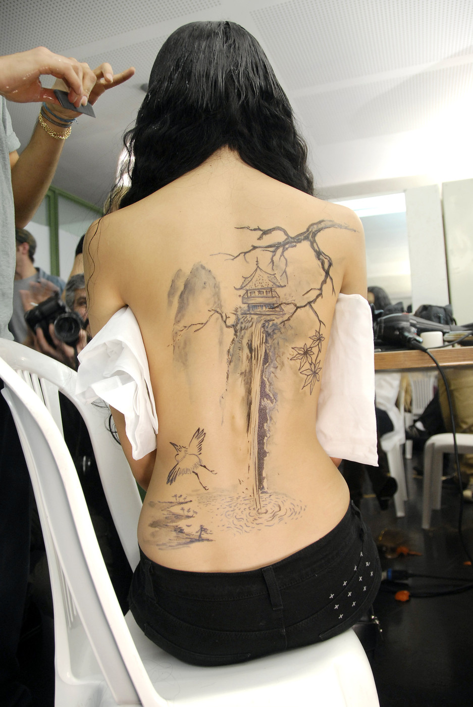 Tatouage japonais pour femme