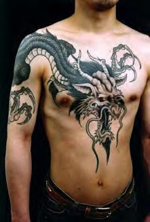 Tatouage japonais représentant la famille