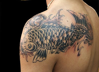 tatouage japonais représentant la famille