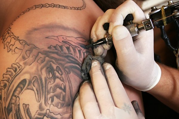 tatouage japonais représentant la famille
