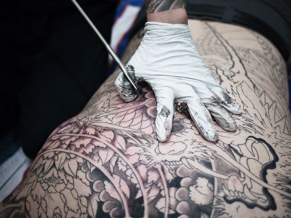 tatouage japonais technique