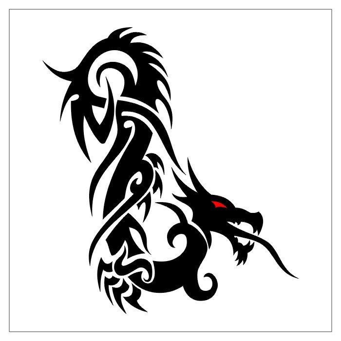 tatouage japonais tribal