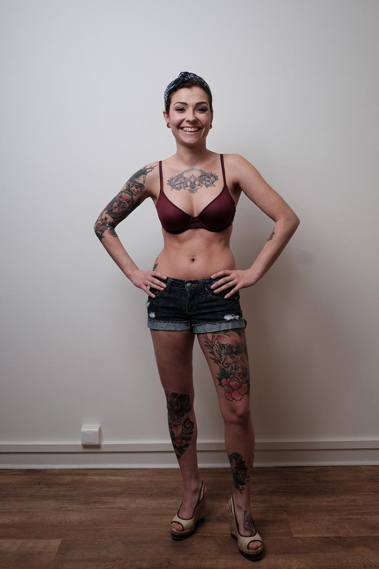 tatouage julia ange