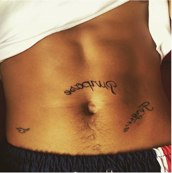tatouage justin bieber oiseau