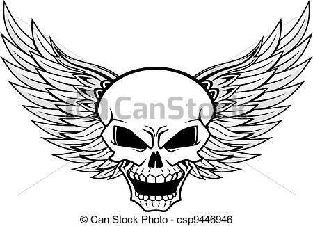 tatouage logo ange