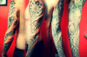 tatouage manchette celtique