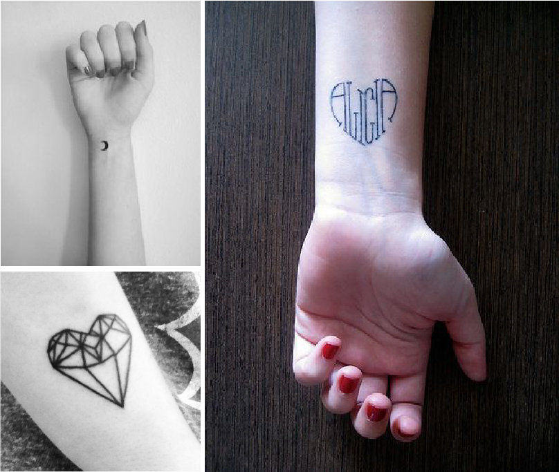 tatouage mini noeud