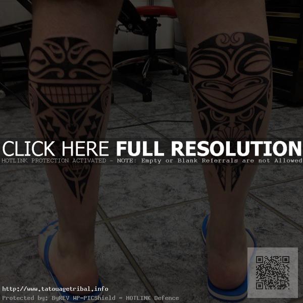 tatouage mollet