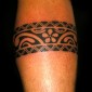 tatouage mollet poil