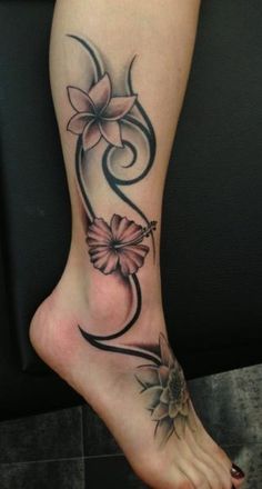 tatouage mollet pour femme