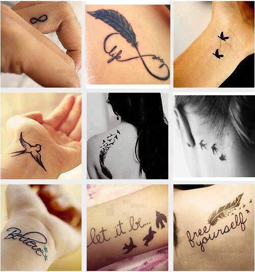 Tatouage noeud oiseaux