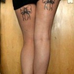 tatouage noeud papillon nabila