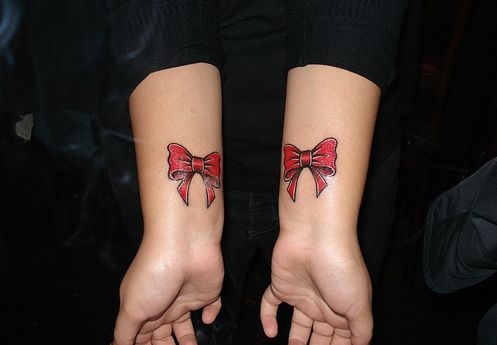 tatouage noeud vintage