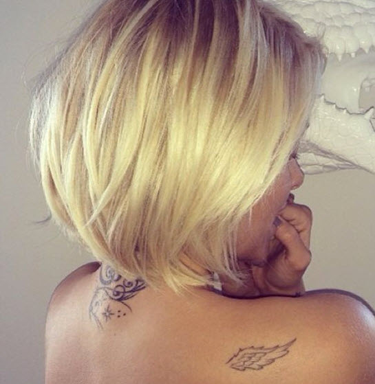 tatouage nuque caroline receveur