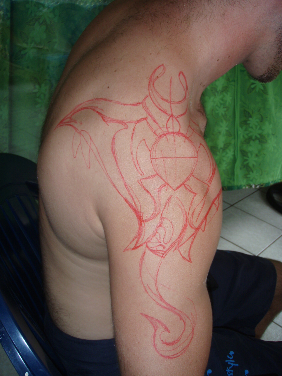 tatouage oiseau des iles