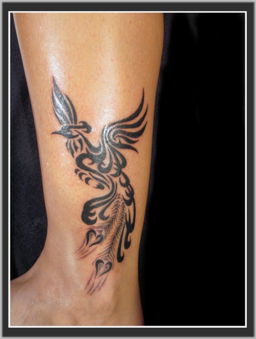 tatouage oiseau du paradis