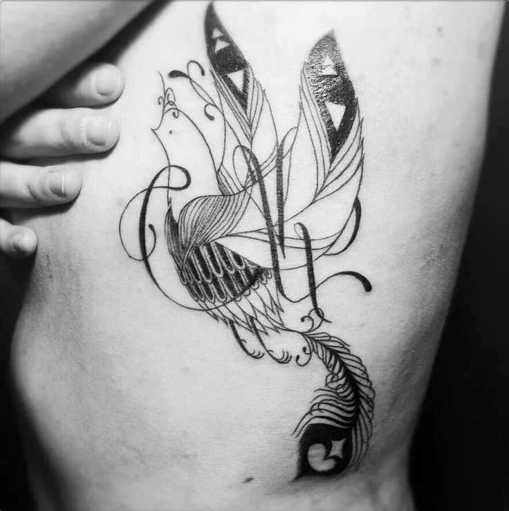 tatouage oiseau lyre