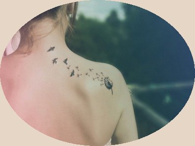 tatouage oiseau vintage