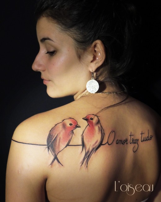 tatouage omoplate avant