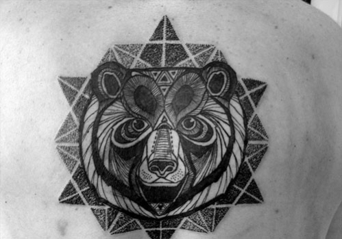 tatouage ours celtique