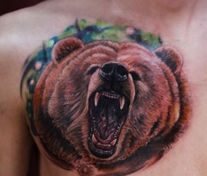 tatouage ours celtique