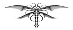 tatouage papillon gothique