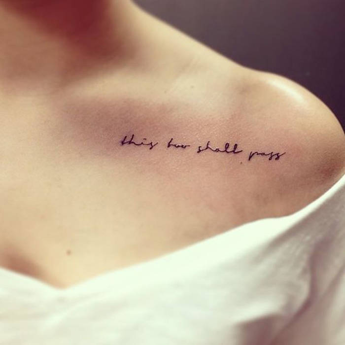 tatouage phrase