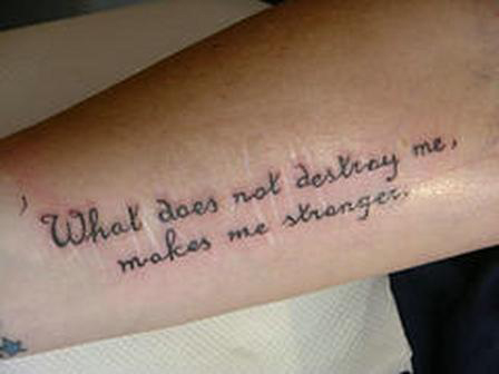 tatouage phrase amour anglais