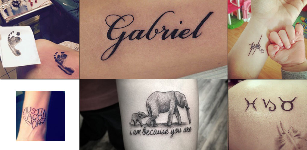tatouage phrase amour maman